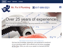 Tablet Screenshot of mfiplumbing.com